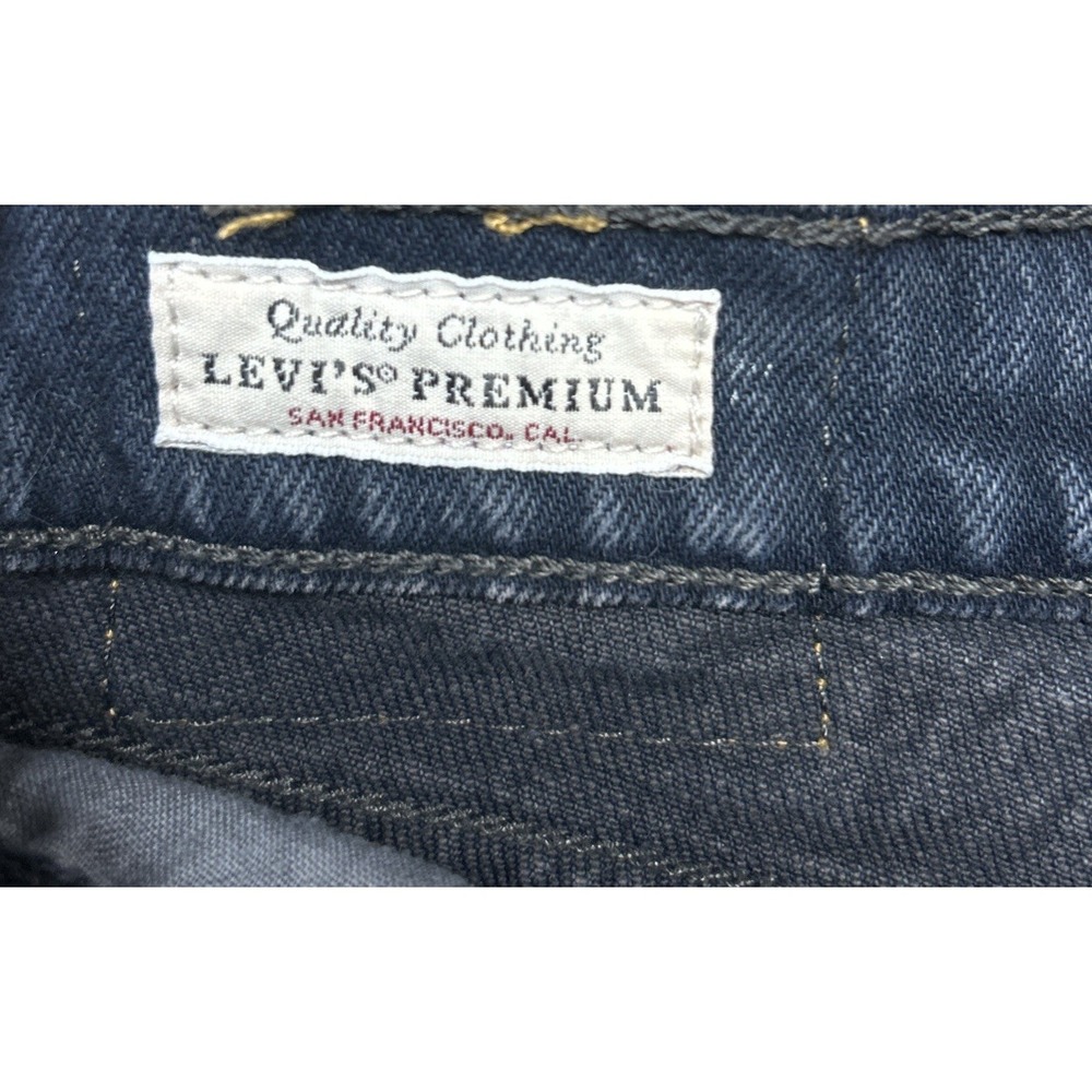 Levis Wedgie BIG E Button Fly Stretch Womens Sz 31 Straight, EXCELLENT CONDITION - Picture 11 of 13